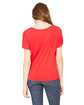 Bella + Canvas Ladies' Slouchy T-Shirt red ModelBack