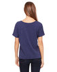 Bella + Canvas Ladies' Slouchy T-Shirt navy speckled ModelBack