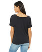 Bella + Canvas Ladies' Slouchy T-Shirt dark grey ModelBack
