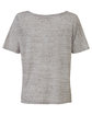 Bella + Canvas Ladies' Slouchy T-Shirt white marble OFBack