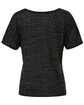 Bella + Canvas Ladies' Slouchy T-Shirt black marble OFBack