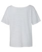 Bella + Canvas Ladies' Slouchy T-Shirt white slub OFBack