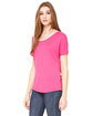 Bella + Canvas Ladies' Slouchy T-Shirt berry ModelSide