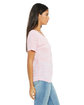 Bella + Canvas Ladies' Slouchy T-Shirt red marble ModelSide