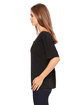 Bella + Canvas Ladies' Slouchy T-Shirt black speckled ModelSide
