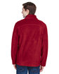 North End Men's Voyage Fleece Jacket classic red ModelBack