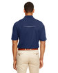 CORE365 Men's Radiant Performance Piqué Polo with Reflective Piping classic navy ModelBack