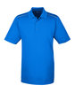 CORE365 Men's Radiant Performance Piqué Polo with Reflective Piping true royal OFFront