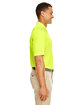 CORE365 Men's Radiant Performance Piqué Polo with Reflective Piping safety yellow ModelSide