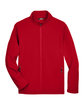 CORE365 Men's Cruise Two-Layer Fleece Bonded Soft Shell Jacket classic red FlatFront