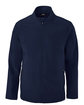 Core 365 Men's Cruise Two-Layer Fleece Bonded Soft Shell Jacket CLASSIC NAVY OFFront