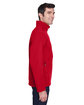 Core 365 Men's Cruise Two-Layer Fleece Bonded Soft Shell Jacket CLASSIC RED ModelSide