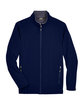 CORE365 Men's Tall Cruise Two-Layer Fleece Bonded Soft Shell Jacket CLASSIC NAVY FlatFront