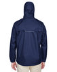 CORE365 Men's Climate Seam-Sealed Lightweight Variegated Ripstop Jacket classic navy ModelBack