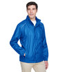 CORE365 Men's Climate Seam-Sealed Lightweight Variegated Ripstop Jacket true royal ModelQrt