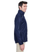 CORE365 Men's Climate Seam-Sealed Lightweight Variegated Ripstop Jacket classic navy ModelSide