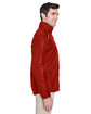 CORE365 Men's Climate Seam-Sealed Lightweight Variegated Ripstop Jacket classic red ModelSide