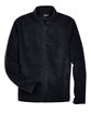 Core 365 Men's Journey Fleece Jacket BLACK FlatFront