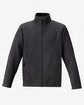 CORE365 Men's Journey Fleece Jacket heather charcoal OFFront