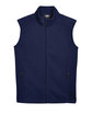 Core 365 Men's Journey Fleece Vest CLASSIC NAVY FlatFront
