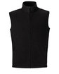 CORE365 Men's Journey Fleece Vest BLACK OFFront