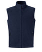 CORE365 Men's Journey Fleece Vest CLASSIC NAVY OFFront
