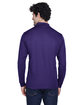 CORE365 Men's Pinnacle Performance Long-Sleeve Piqué Polo campus purple ModelBack