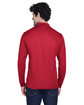 Core 365 Men's Pinnacle Performance Long-Sleeve Piqué Polo CLASSIC RED ModelBack