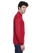 CORE365 Men's Pinnacle Performance Long-Sleeve Piqué Polo classic red ModelSide