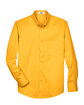 Core 365 Men's Operate Long-Sleeve Twill Shirt CAMPUS GOLD FlatFront