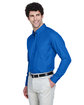 Core 365 Men's Operate Long-Sleeve Twill Shirt TRUE ROYAL ModelQrt