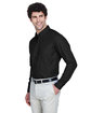 CORE365 Men's Operate Long-Sleeve Twill Shirt BLACK ModelQrt
