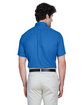 CORE365 Men's Optimum Short-Sleeve Twill Shirt TRUE ROYAL ModelBack