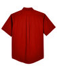 CORE365 Men's Optimum Short-Sleeve Twill Shirt CLASSIC RED FlatBack