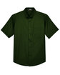 CORE365 Men's Optimum Short-Sleeve Twill Shirt FOREST FlatFront
