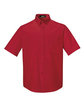 CORE365 Men's Optimum Short-Sleeve Twill Shirt CLASSIC RED OFFront