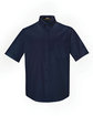 CORE365 Men's Tall Optimum Short-Sleeve Twill Shirt classic navy OFFront
