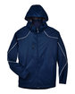 North End Men's Angle 3-in-1 Jacket with Bonded Fleece Liner night FlatFront