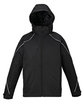 North End Men's Angle 3-in-1 Jacket with Bonded Fleece Liner black OFFront