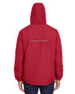 CORE365 Men's Profile Fleece-Lined All-Season Jacket classic red ModelBack