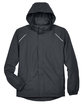 CORE365 Men's Profile Fleece-Lined All-Season Jacket carbon FlatFront