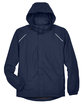 CORE365 Men's Profile Fleece-Lined All-Season Jacket classic navy FlatFront