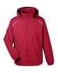 CORE365 Men's Profile Fleece-Lined All-Season Jacket classic red OFFront