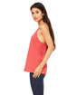 Bella + Canvas Ladies' Slouchy Tank red triblend ModelSide