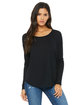 Bella + Canvas Ladies' Flowy Long-Sleeve T-Shirt with 2x1 Sleeves  
