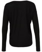 Bella + Canvas Ladies' Flowy Long-Sleeve T-Shirt with 2x1 Sleeves  OFBack