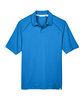 North End Men's Recycled Polyester Performance Piqué Polo LT NAUTICAL BLU FlatFront
