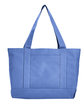 Liberty Bags Seaside Cotton Canvas Pigment-Dyed Boat Tote periwinkle blue OFFront