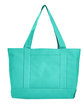 Liberty Bags Seaside Cotton Canvas Pigment-Dyed Boat Tote sea glass green OFFront