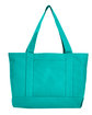 Liberty Bags Seaside Cotton Canvas Pigment-Dyed Boat Tote seafoam green OFFront